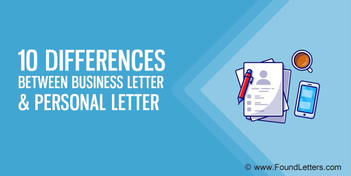 difference between business letter and application letter